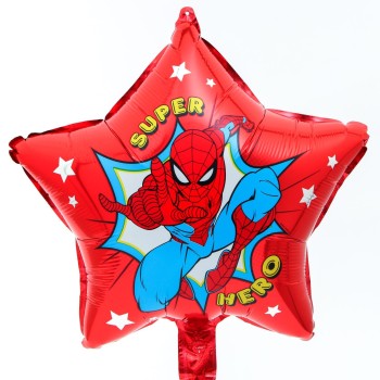 Шар фольгированный "Super Hero", человек паук